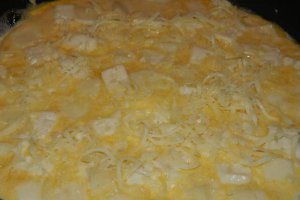 Omleta quarto formaggi