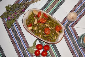 Mancare de pui cu fasole verde
