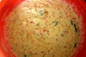 Salata de vinete cu ardei copti si ciuperci