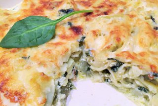 Tortellini cu ricotta si spanac