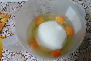 Pandișpan cu ness si dulceață