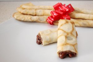 Clatite cu ciocolata