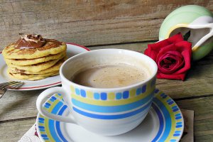 Pancakes cu banane