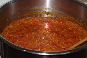 Zacusca de fasole uscata