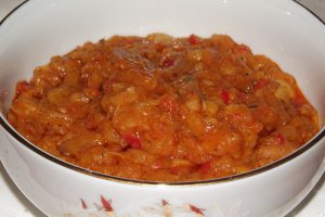 Zacusca de fasole uscata