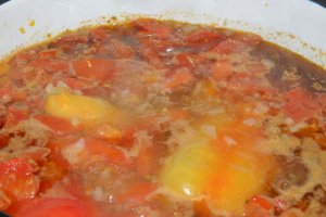 Ciorba de ardei umpluti