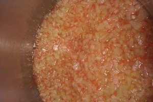 Dulceata din coji de lubenita (pepene rosu)