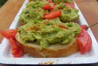 Crema de mazare verde