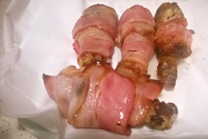 Copanele cu bacon si piure de cartofi