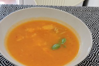 Supa-crema de peste