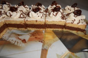Prajitura cu ciocolata tiramisu
