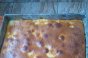 Prajitura cu branza si banane