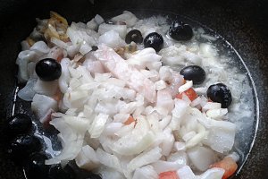 Spaghete cu fructe de mare