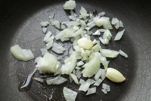 Spaghete cu ciuperci si speck