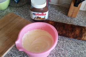 Rulada  de ciocolata cu crema de vanilie