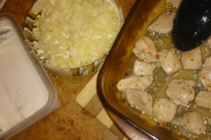 Piept de pui cu smantana