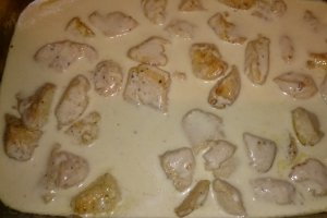 Piept de pui cu smantana