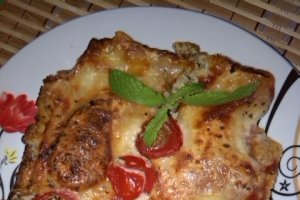 Pizza Margherita cu blat de conopida