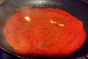 Patate alla pizzaiolla con mozzarella