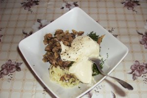 Ciuperci cu mărar și maioneză