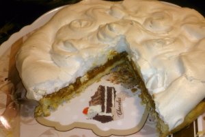 Tarta cu dovleac si bezea - Reteta nr. 100