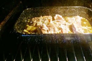 Costite de porc lipicioase