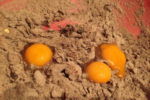 Tarta cu ciocolata, frisca si fructe de padure