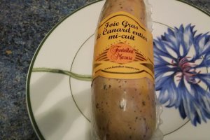 Supa-crema de dovleac cu foie gras si turta dulce