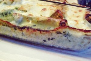 Canelloni cu spanac si branza