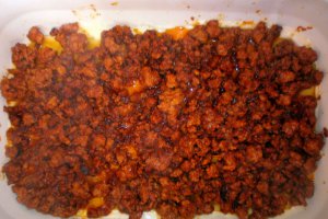 Lasagna cu carne tocata de porc