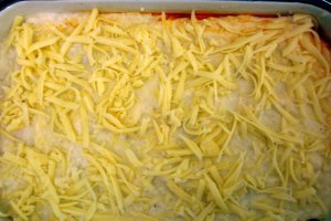 Lasagna cu carne tocata de porc