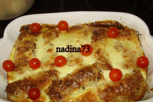 Clatite umplute cu ciuperci