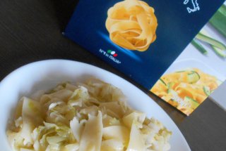 Fettuccine cu varza calita