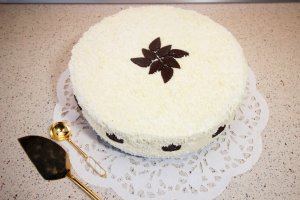 Tort cu fructe si crema de mascarpone