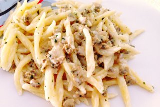 Paste cu vongole si smantana