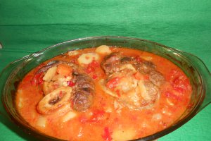 Rasol de vita cu legume la cuptor