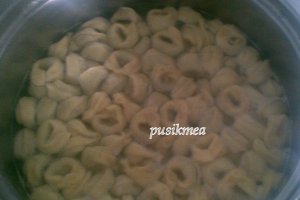 Tortellini cu sunculita si ciuperci