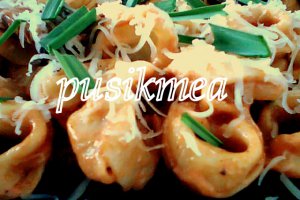 Tortellini cu sunculita si ciuperci