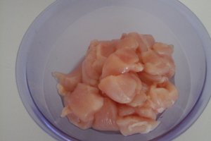 Piept de  pui cu smântână