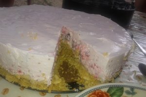 Cheesecake cu zmeura-reteta nr 100