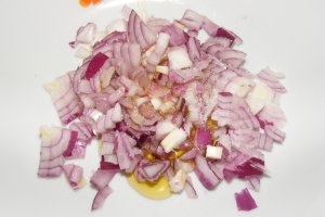 Salată de paste (risone) cu ton