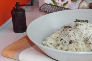Vermicelli cu ghebe si parmezan