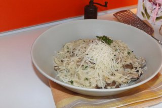 Vermicelli cu ghebe si parmezan