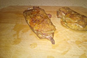 Piept de rata cu sos de portocale