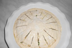 Placinta cu carne si ceapa verde