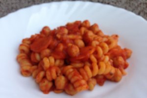 Fusilli cu naut