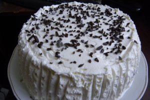 Tort de mere cu crema de mascarpone