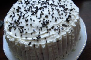 Tort de mere cu crema de mascarpone