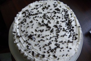Tort de mere cu crema de mascarpone