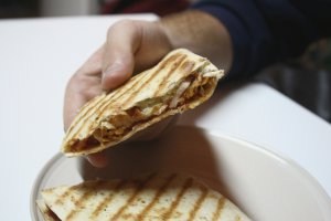 Sandwich cu crispy strips